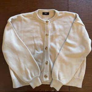 Able Cream Knit Sweater